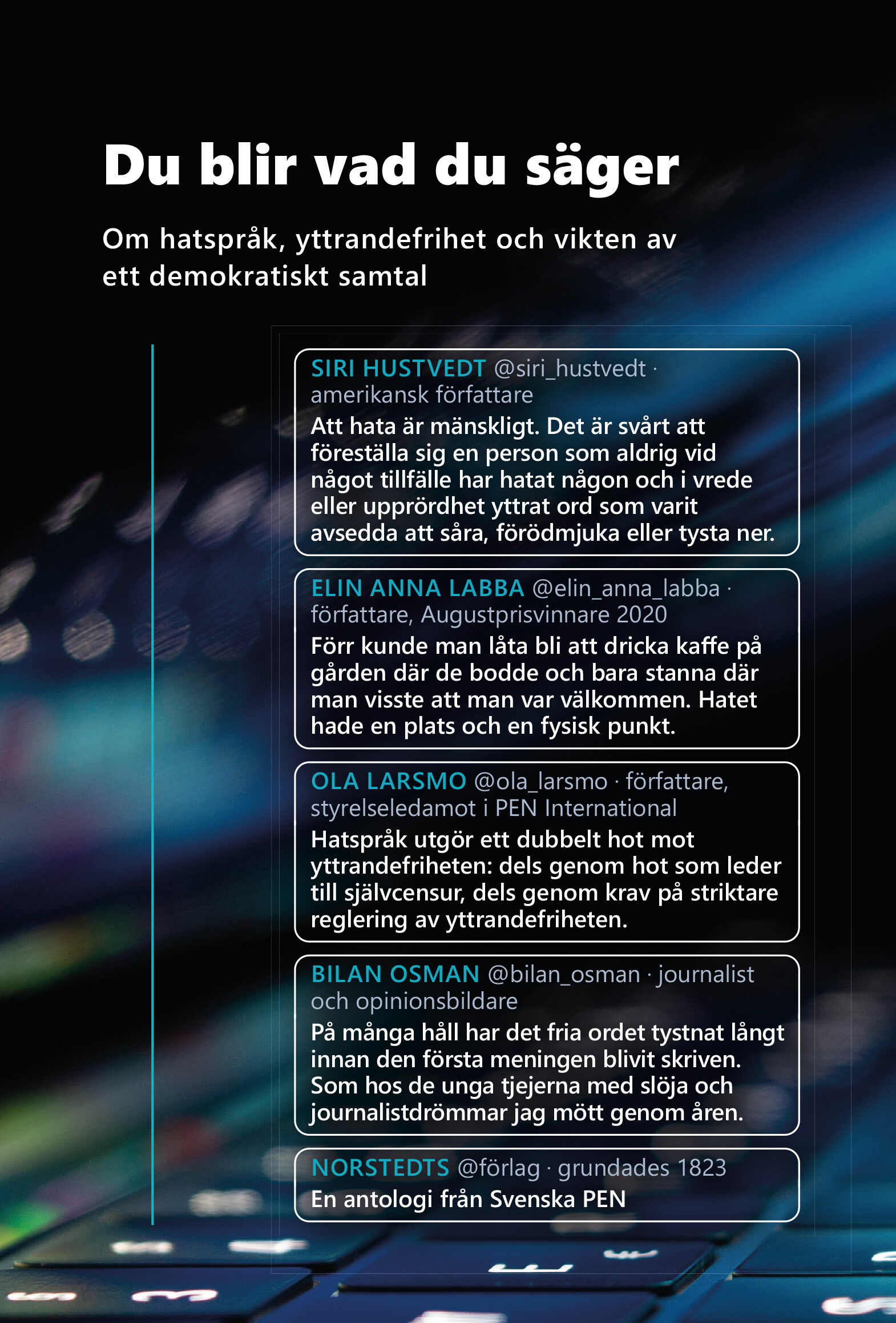 Du blir vad du säger