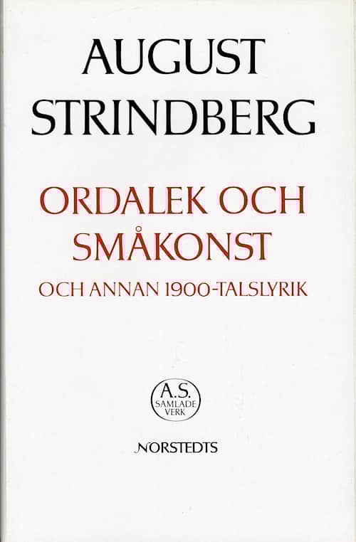 Ordalek och småkonst och annan 1900-talslyrik