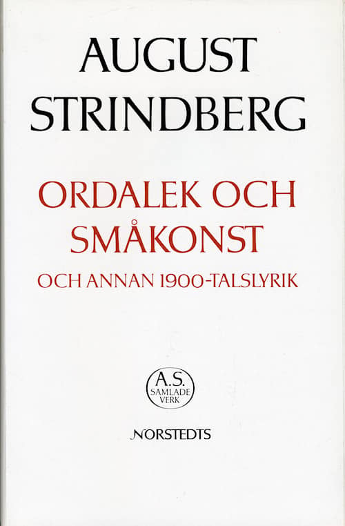 Ordalek och småkonst och annan 1900-talslyrik