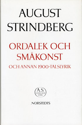 Ordalek och småkonst och annan 1900-talslyrik