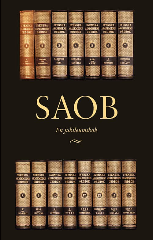 SAOB – En jubileumsbok