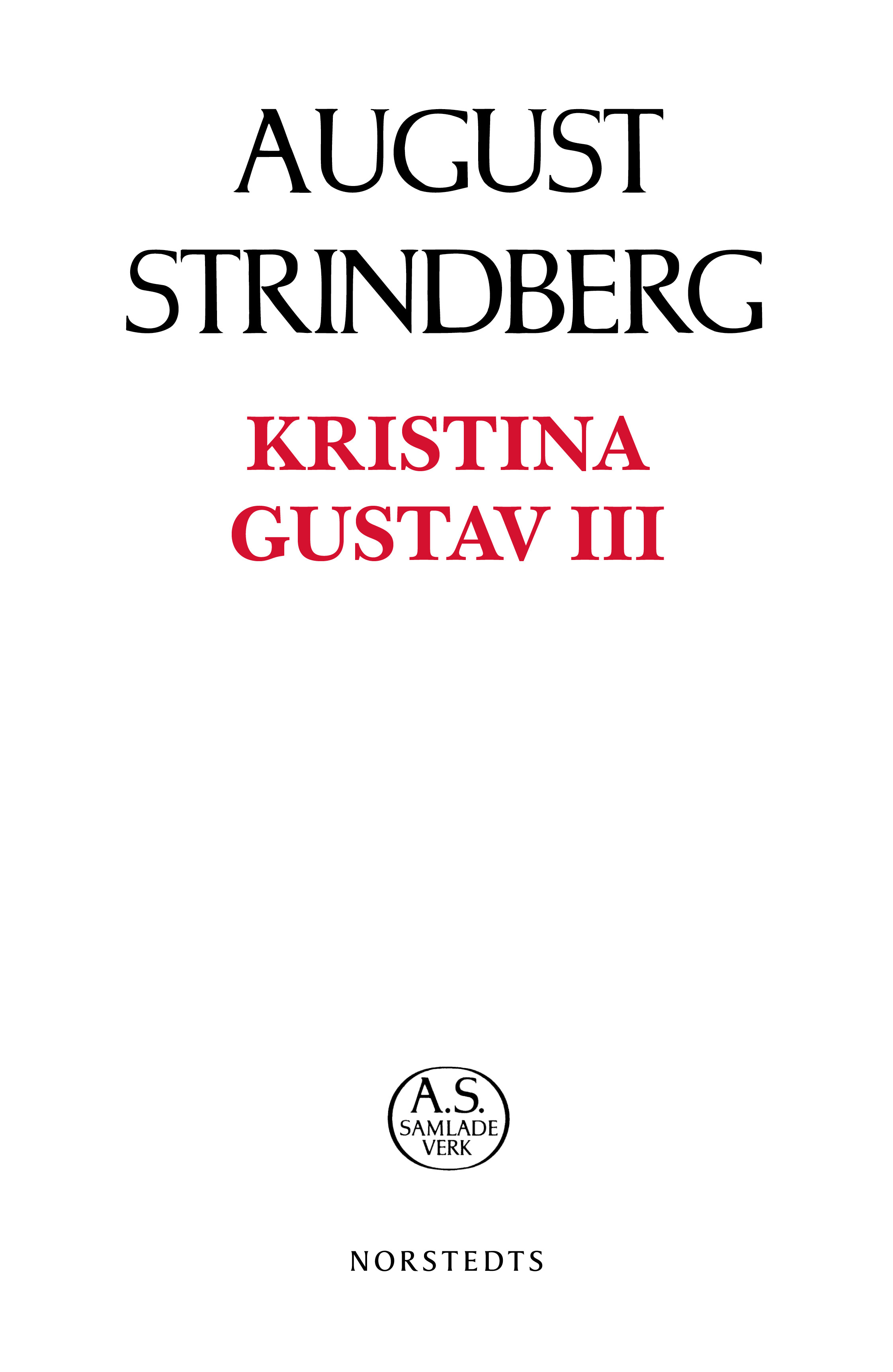 Kristina ; Gustav III