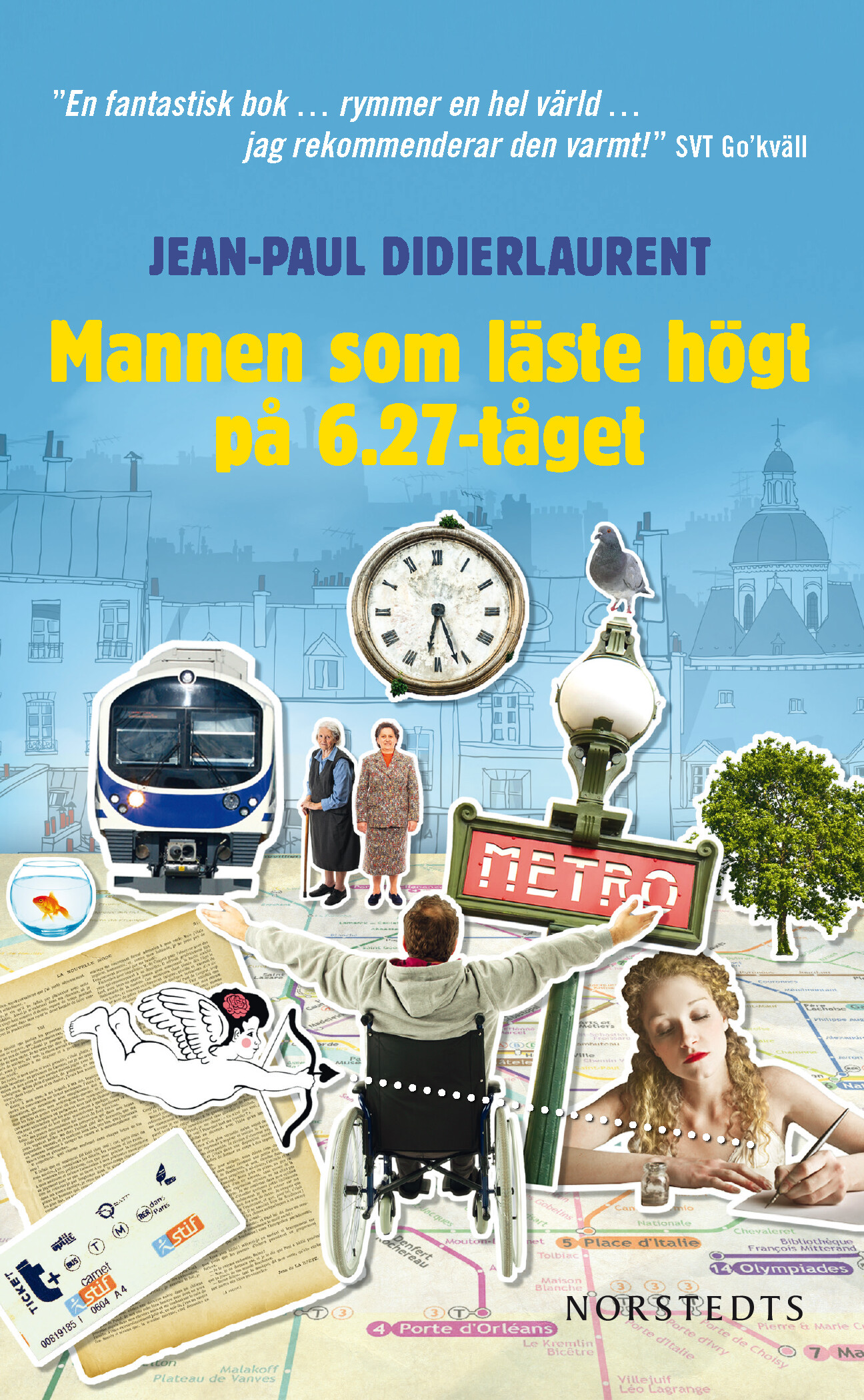 Mannen som läste högt på 06.27-tåget