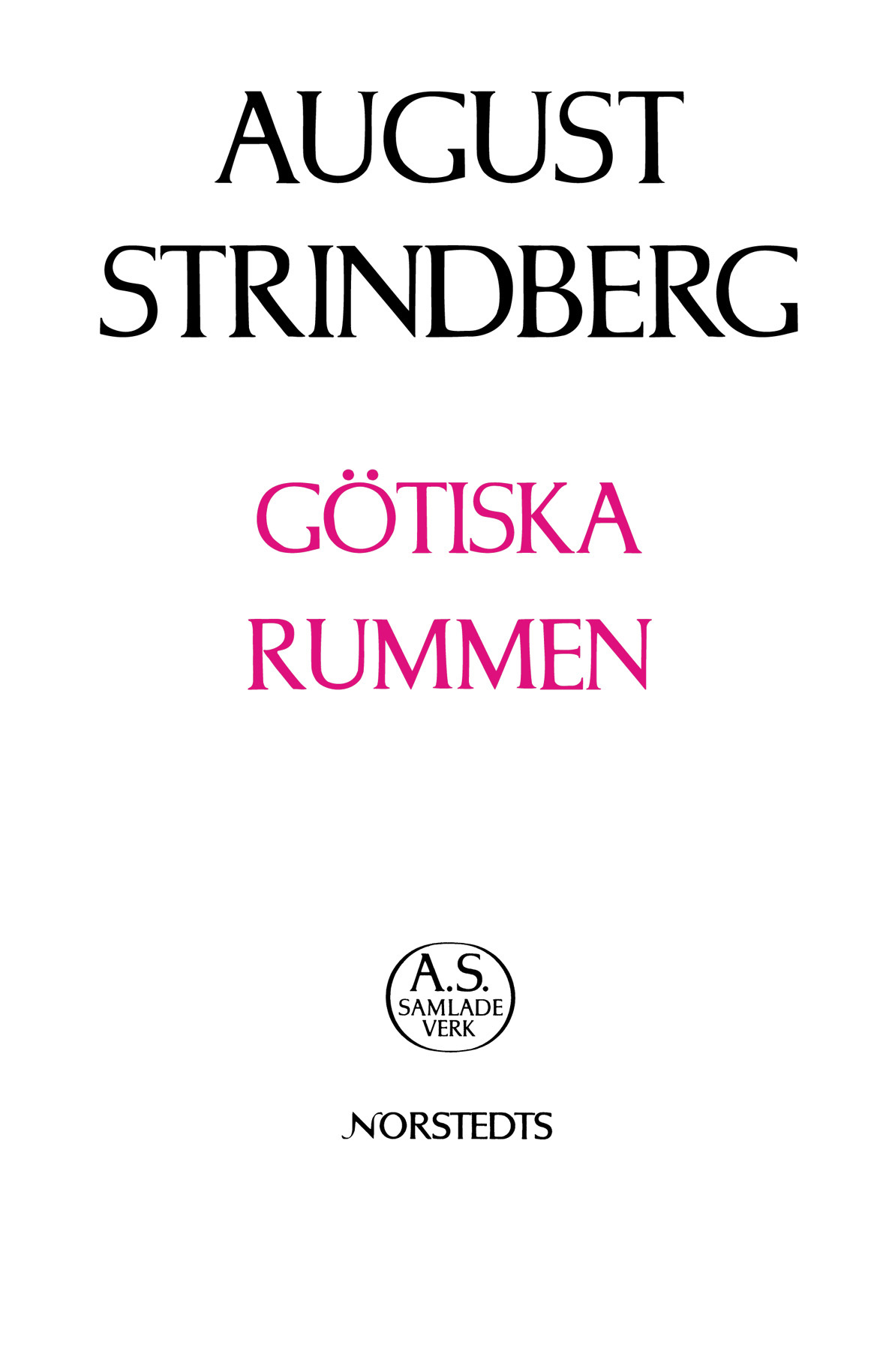 Götiska rummen : släkt-öden från sekelslutet