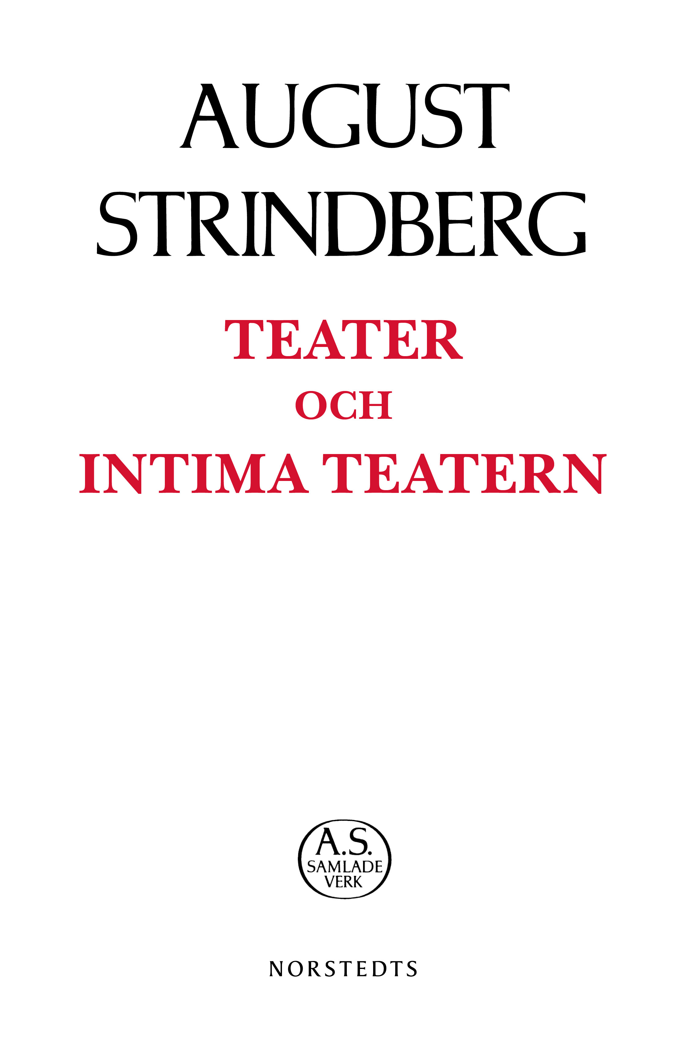 Teater och Intima teatern