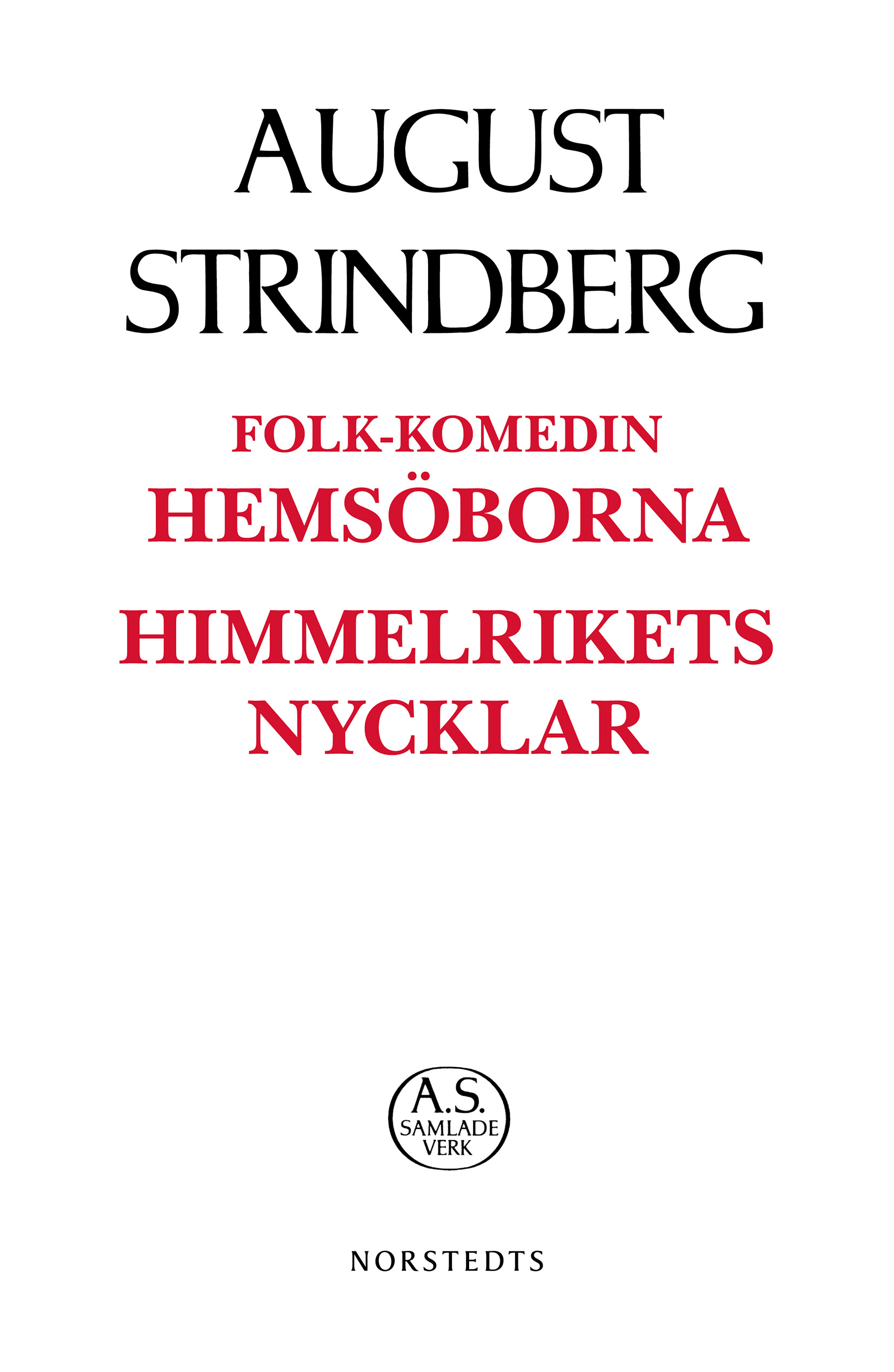 Folk-komedin Hemsöborna, Himmelrikets nycklar