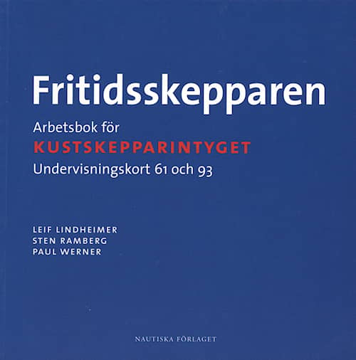 Fritidsskepparen. Arbetsbok