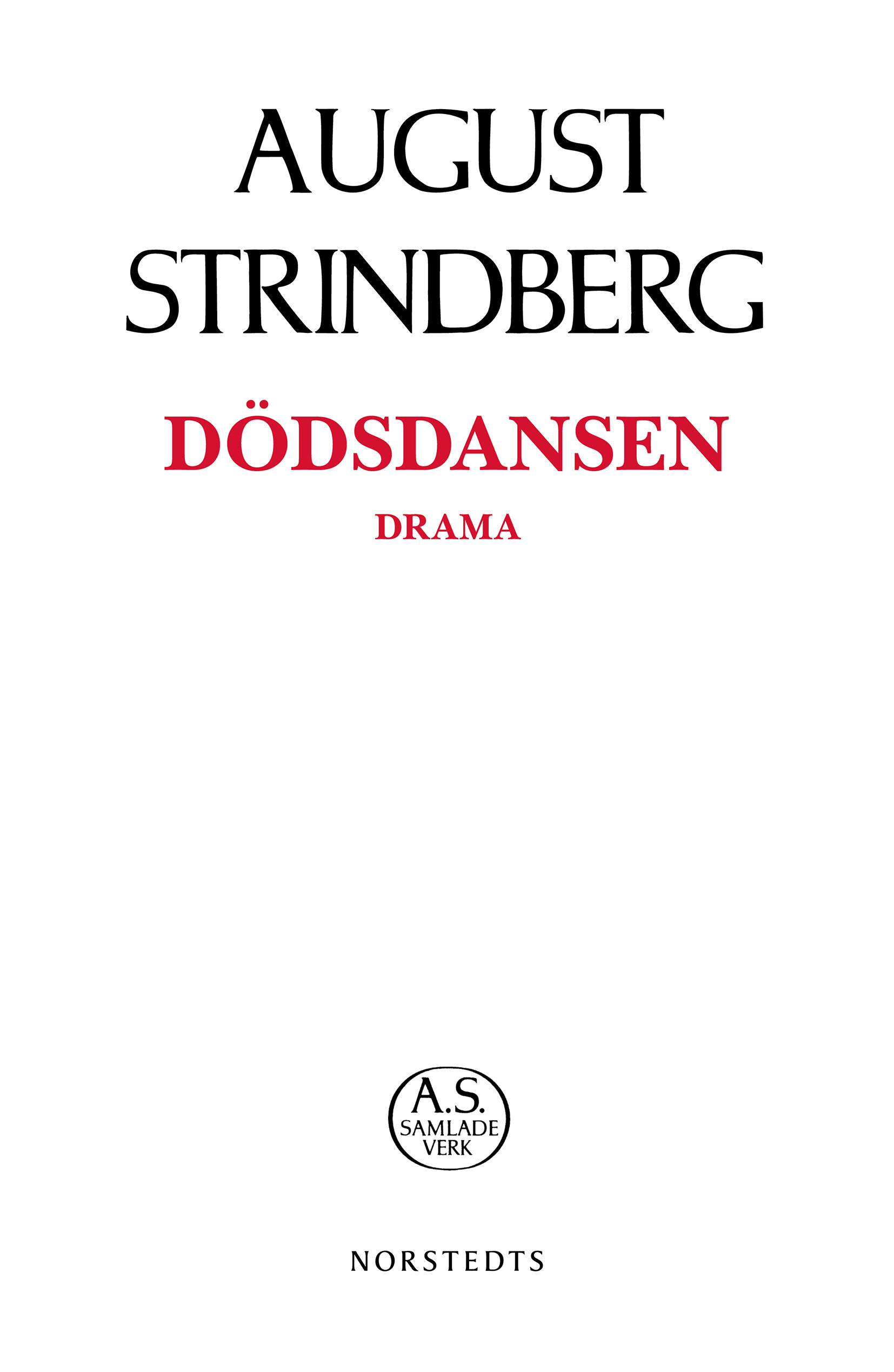 Dödsdansen : drama