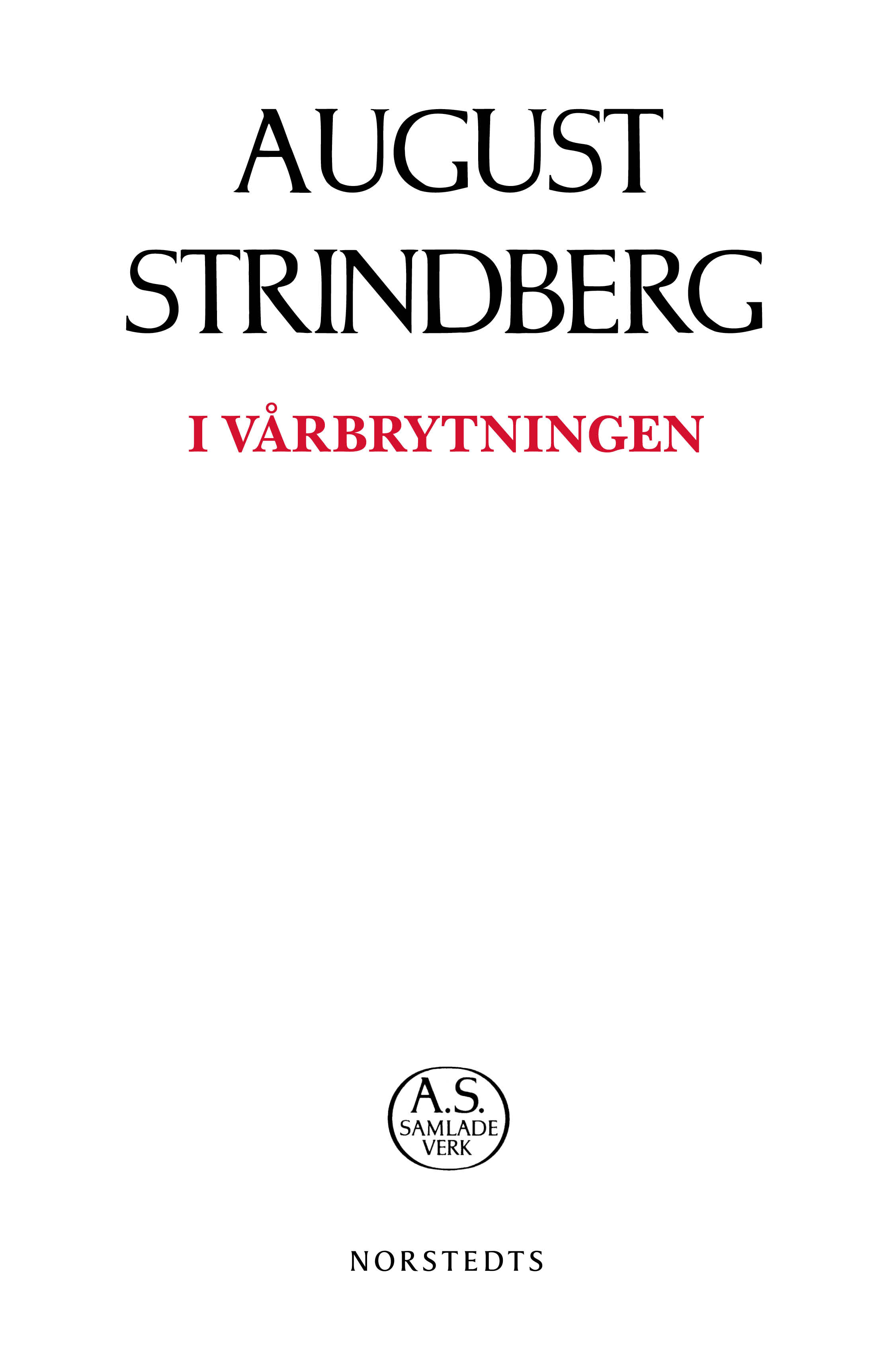 I vårbrytningen
