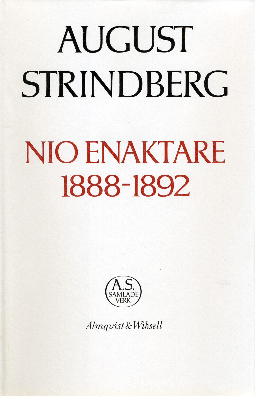 Nio enaktare 1888-1892